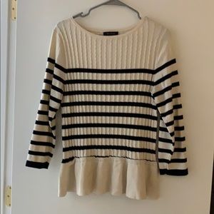 Blue stripped sweater